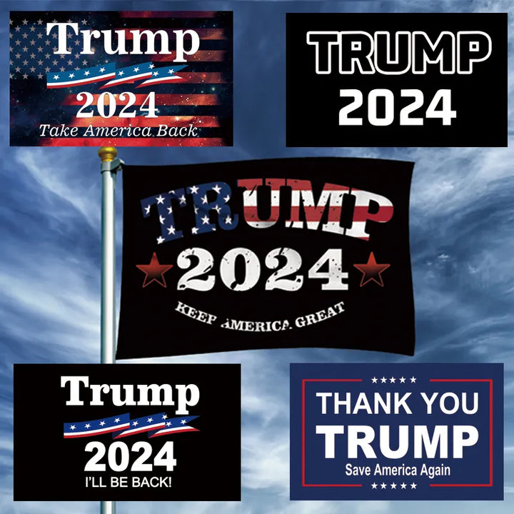 Donald Trump Flag 2024 Save America Again Presidential Election Make America Great Again