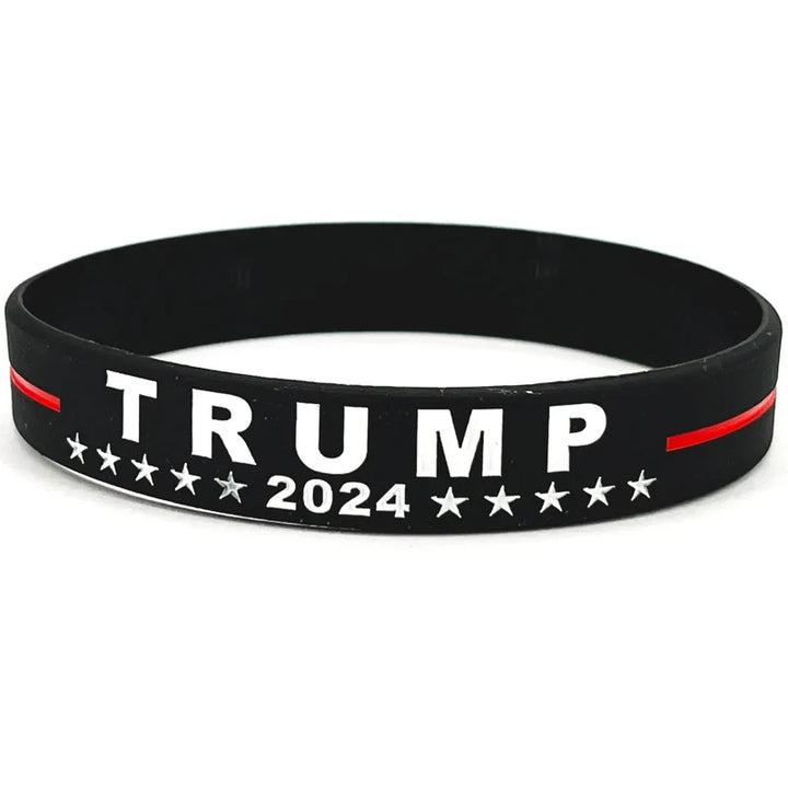 America Great for President 2024 Silicone Bracelets
